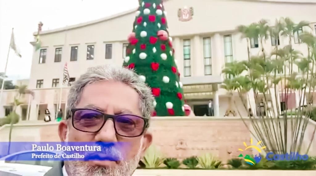 Prefeito de Castilho assina convênio de R$ 5,6 milhões para a cidade em viagem a São Paulo