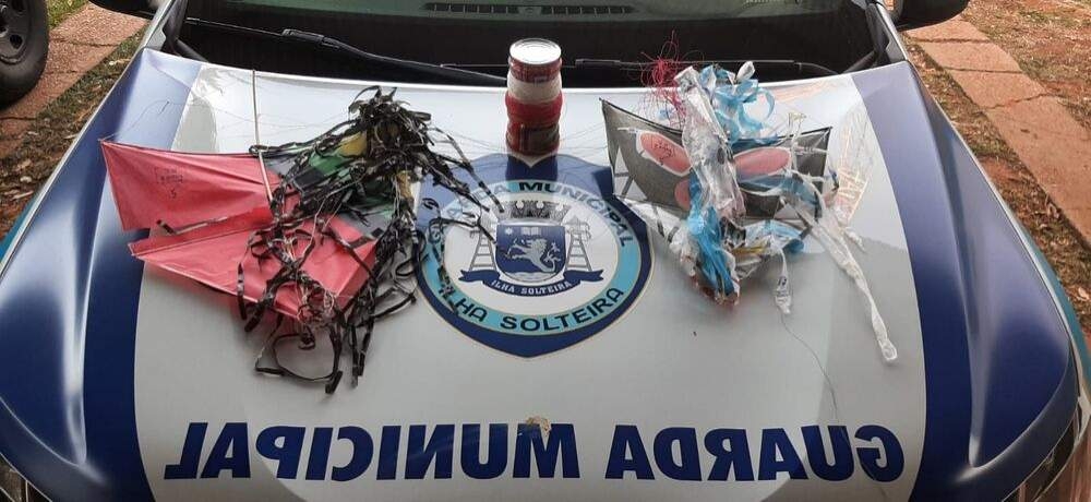 Guarda Municipal de Ilha Solteira intensifica a fiscalização contra soltura irregular de pipas