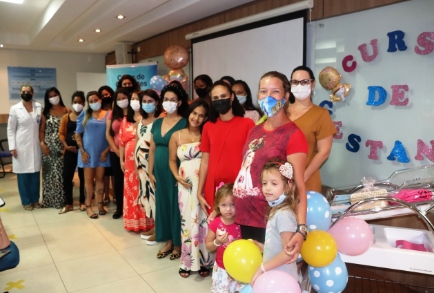 Mamães e Papais participam do 13º Curso de Gestantes do Hospital de Três Lagoas