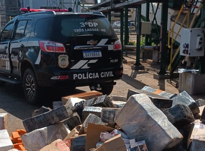 Terceira Delegacia incinera 02 toneladas de drogas apreendidas em operações contra o tráfico em Três Lagoas