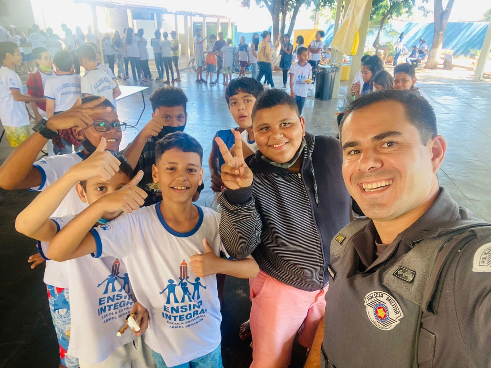 Polícia Militar reforça o patrulhamento nas principais áreas da cidade de Castilho