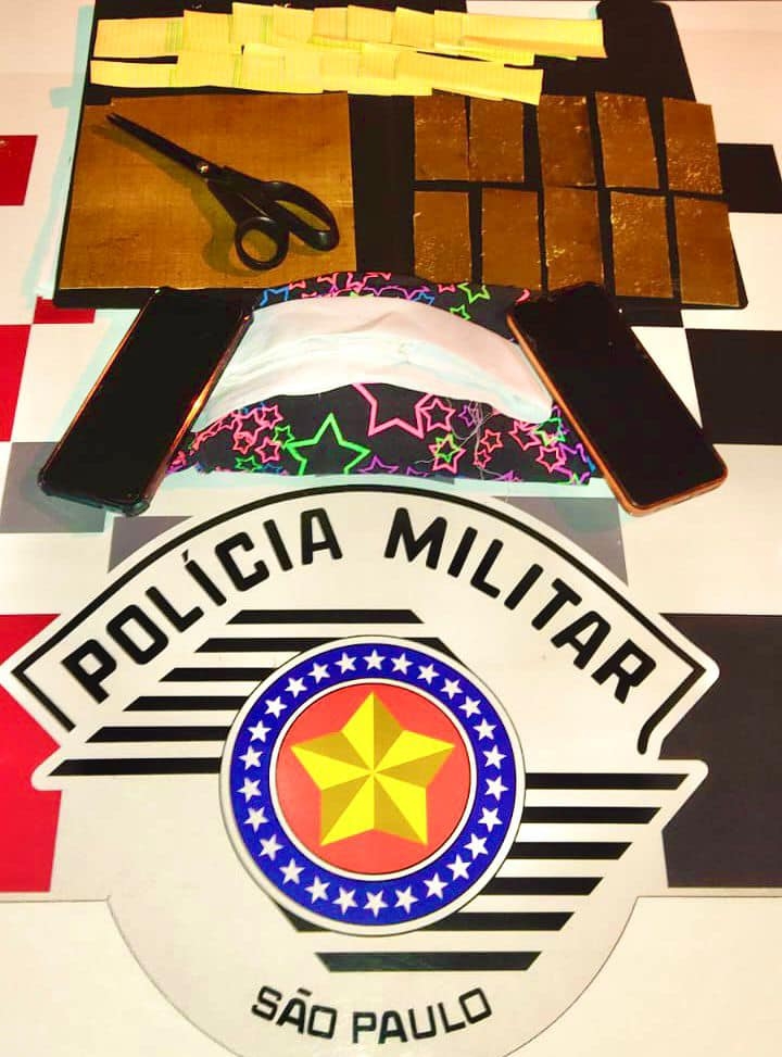 Força Tática de Andradina prendeu 02 visitas da Penitenciária de Mirandópolis com droga sintética