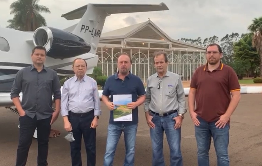 Prefeito de Andradina Mário Celso anuncia viagem a Uberaba para conhecer parque tecnológico