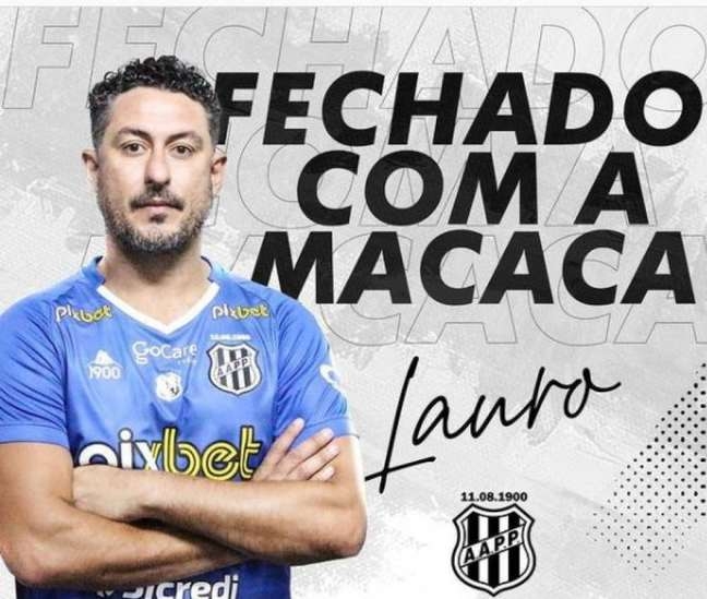 Ídolo de volta!  Andradinense Lauro é o novo preparador de goleiros da Ponte Preta