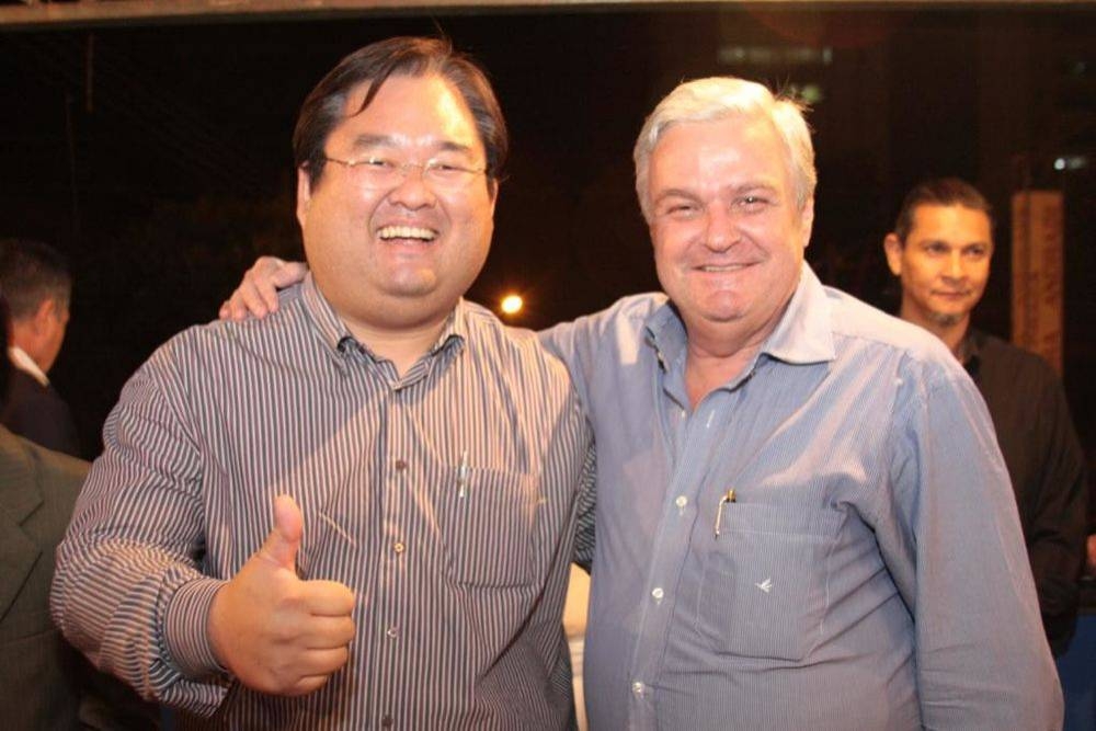 Esse honrou o título de cidadão andradinense, diz Makoto sobre José Mentor