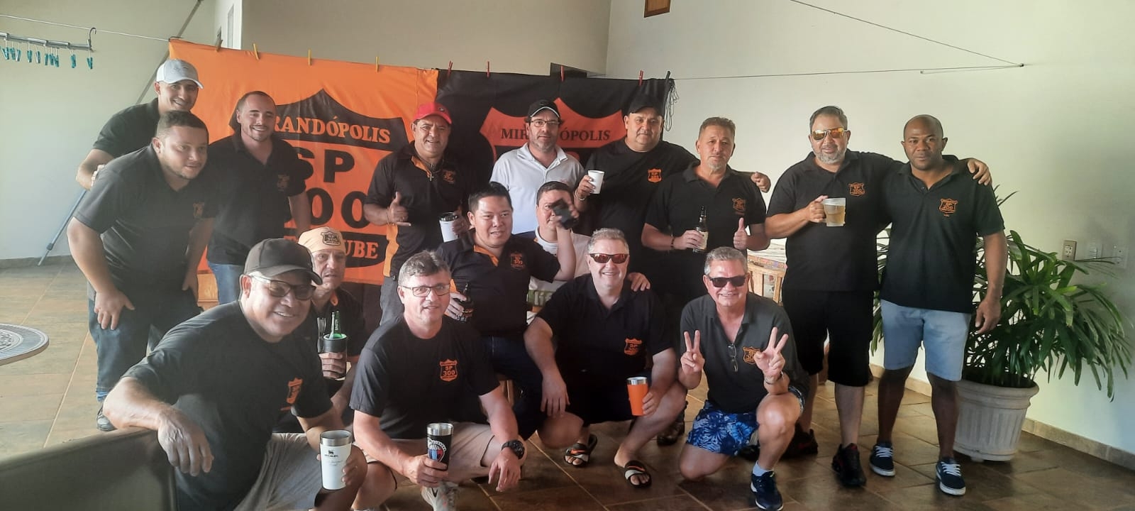 Em confraternização entre os integrantes, Moto Clube SP 300 comemora 21 anos em Mirandópolis