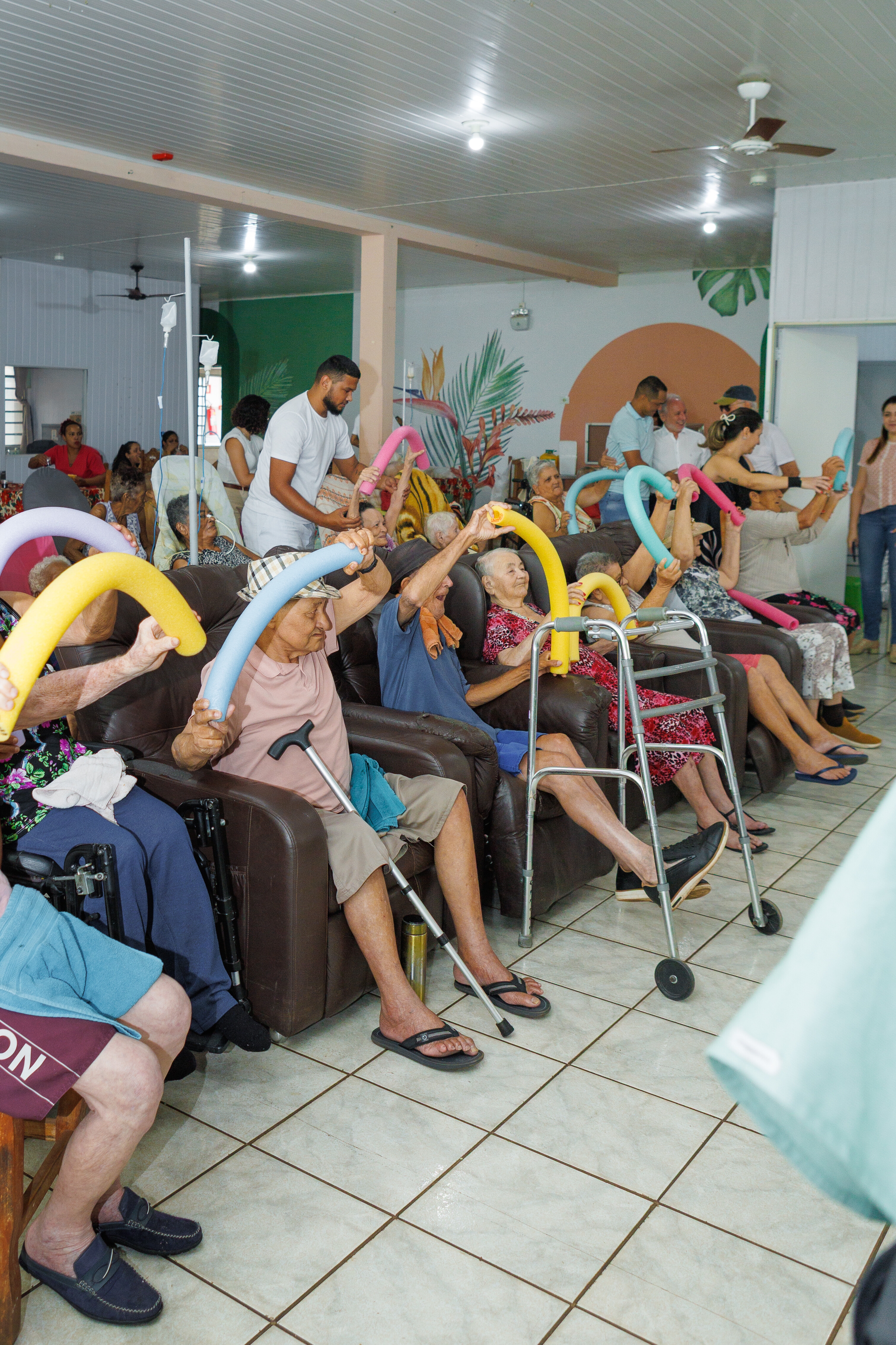 Unimed Andradina celebra o Dia do Idoso com ação especial no Asilo São Vicente de Paula