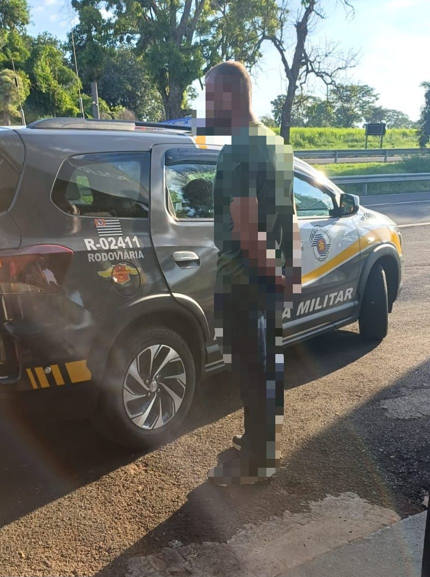 Polícia Rodoviária de Andradina captura procurado da justiça na rodovia SP 300