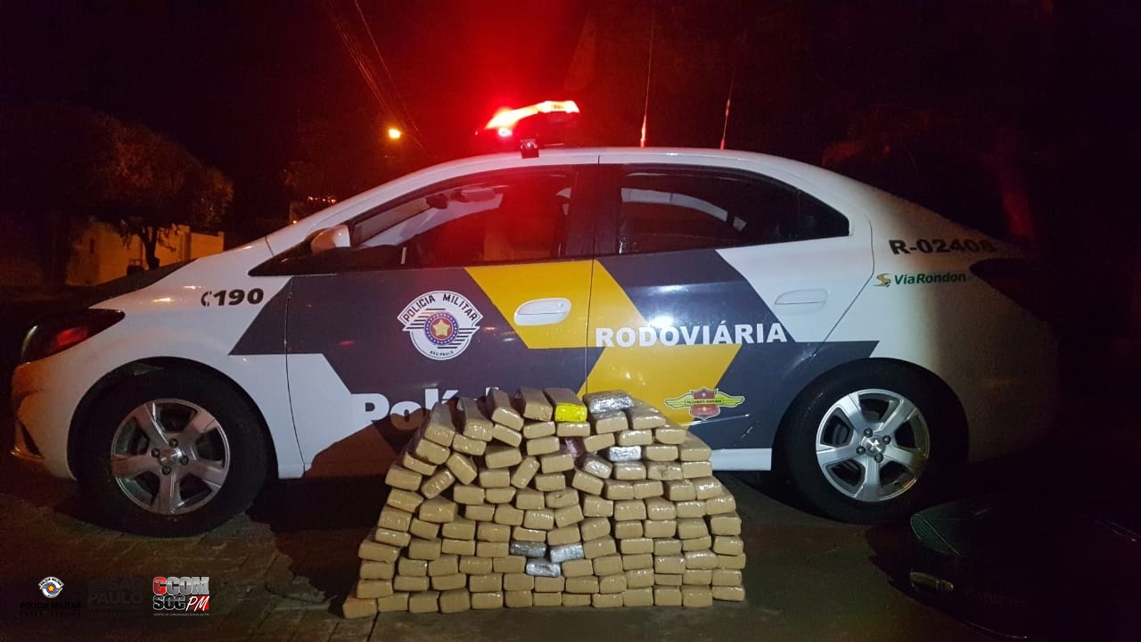 POLÍCIA RODOVIÁRIA DETÉM TRÊS CRIMINOSOS E APREENDE 133 KG DE MACONHA EM GUARARAPES