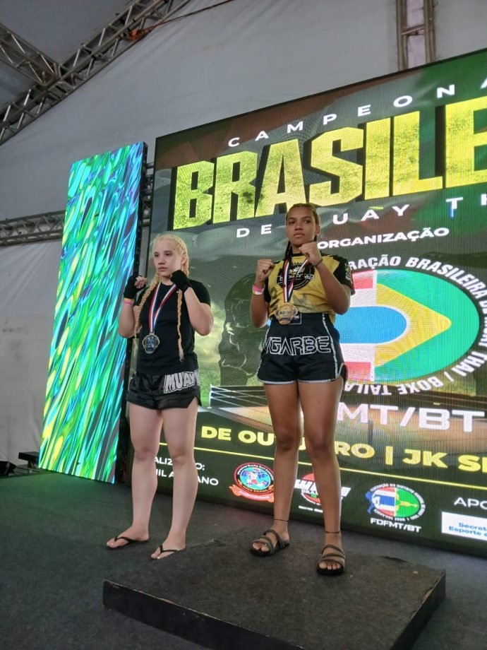 Três Lagoas conquistam quatro medalhas no Campeonato Brasileiro de Muay Thai em Brasília