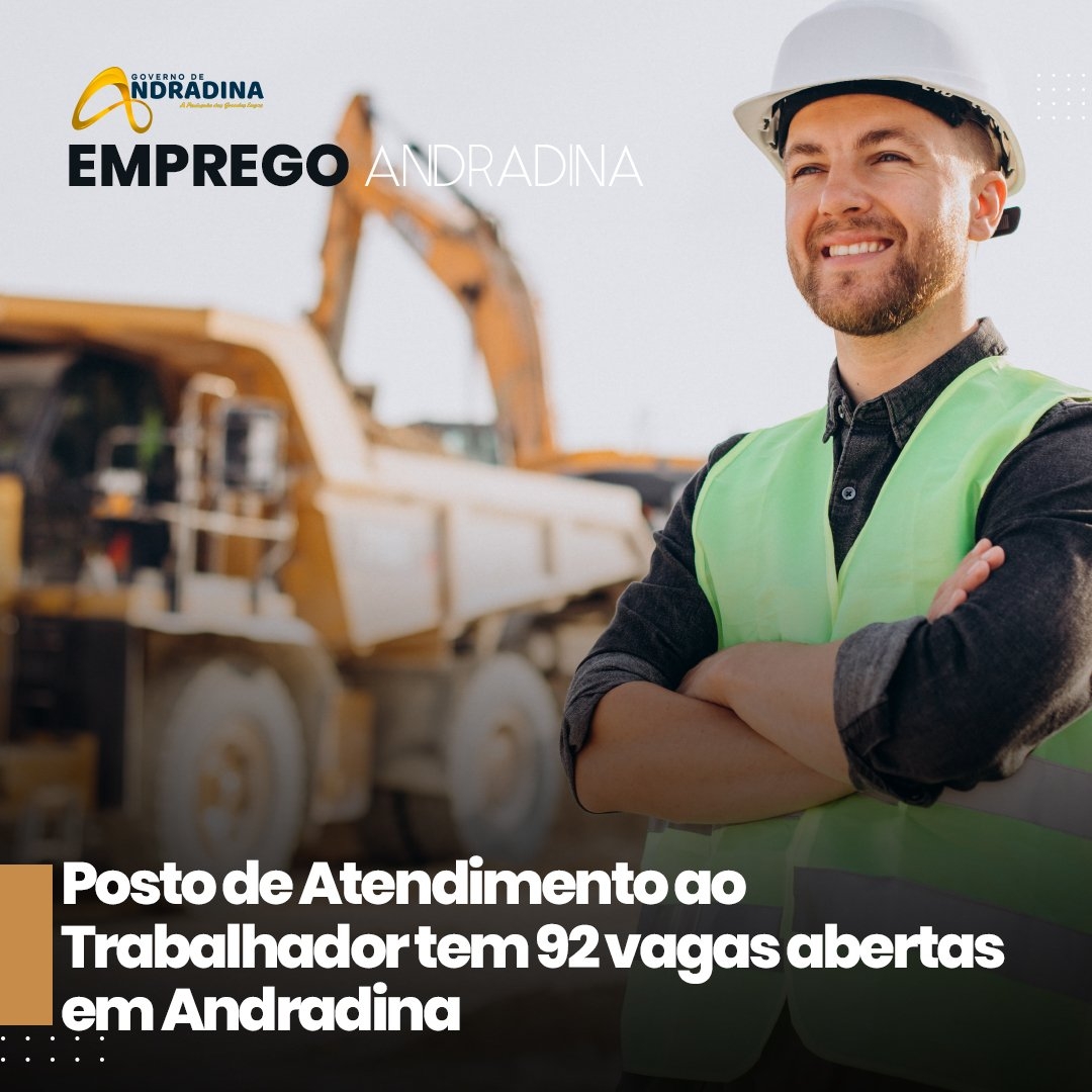Posto de Atendimento ao Trabalhador de Andradina está com dezenas de vagas de empregos abertas
