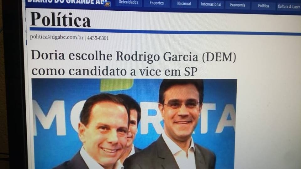 Ator Alexandre Frota visitou o Centro de Andradina
