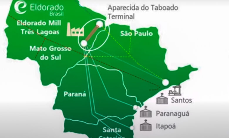 Ferrovias: Eldorado Brasil Obtém Autorização para Desapropriações em Três Lagoas e Aparecida do Taboado