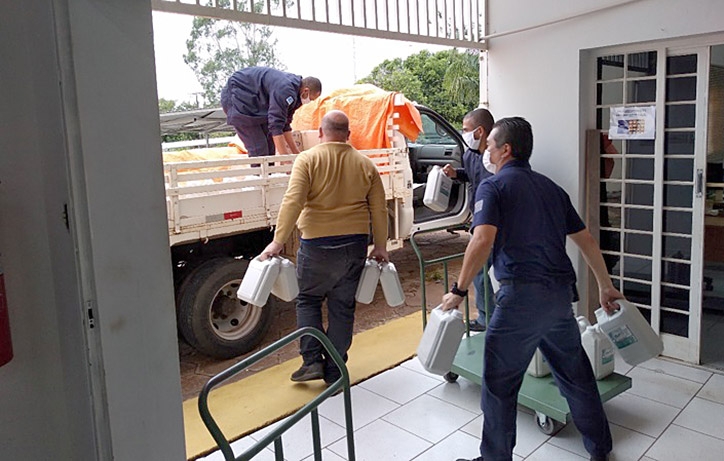 Croeste entrega desinfetantes e EPI’s para 45 unidades prisionais
