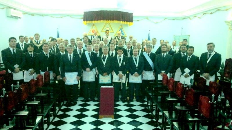 EM VENCESLAU LOJA CLODOALDO DE OLIVEIRA COMEMORA 70 ANOS COM PRESENÇA DOS IIR.'. KAMEL E HERMES