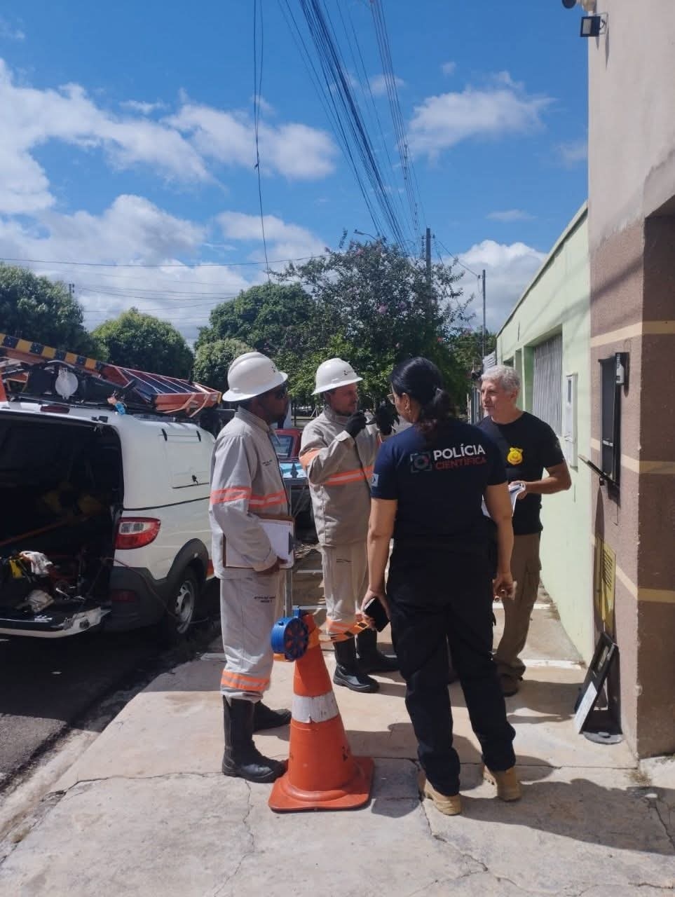 POLÍCIA CIVIL, POLÍCIA CIENTÍFICA E ENERGISA REALIZAM FASE II DA OPERAÇÃO CHOQUE DE ORDEM EM PRESIDENTE PRUDENTE