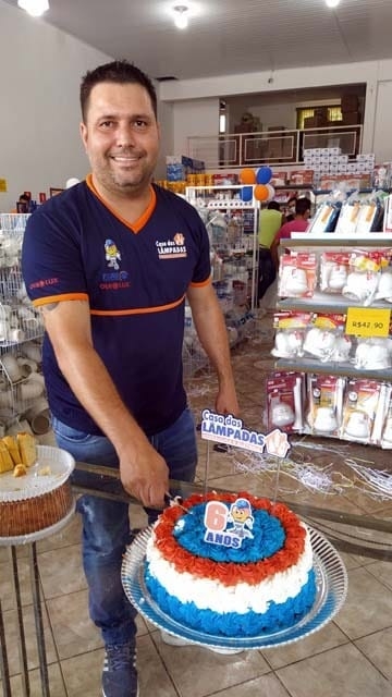 Andradina chora a perda do comerciante Betinho da Casa das Lâmpadas
