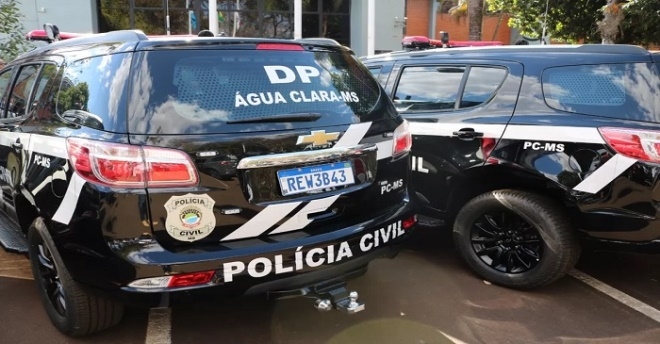 Polícia Civil prende dois homens em Água Clara por tráfico de drogas em Operação 'Boas Festas'