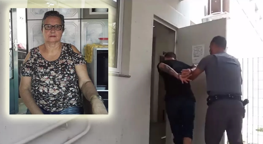 Polícia Militar prende acusado de matar a mãe a marteladas em Araçatuba