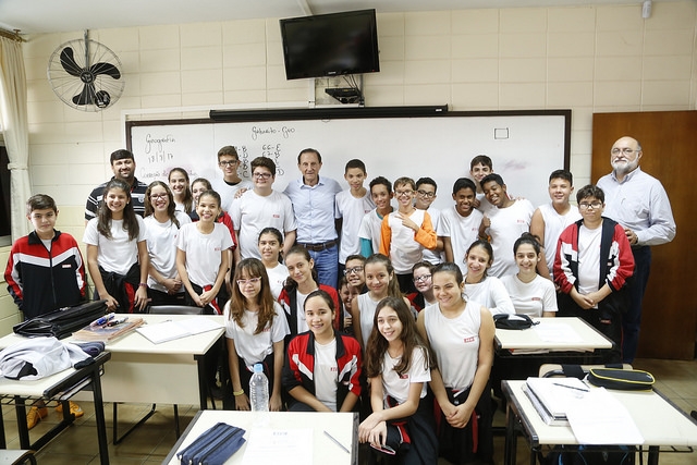 De surpresa, André Puccinelli visita Marquinhos Trad e elogia o prefeito de Campo Grande