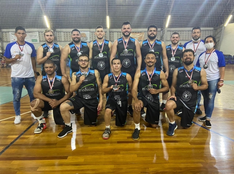 Andradina é prata no basquete nos Jogos Regionais