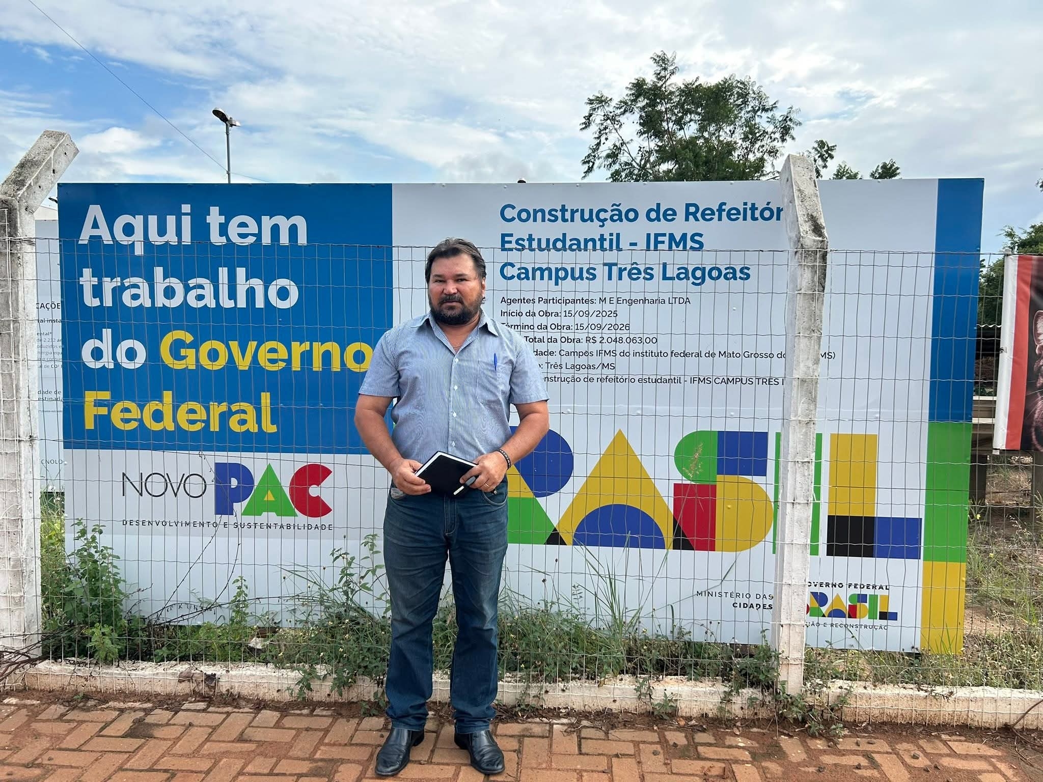 Ex-vereador Idevaldo Claudino é pré-candidato a deputado estadual em Três Lagoas