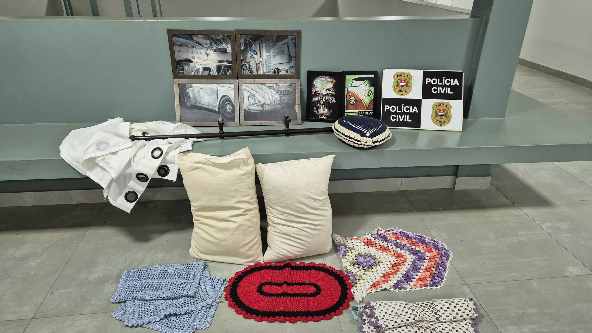 POLÍCIA CIVIL RECUPERA OBJETOS DE FURTO NO BAIRRO VILA SOLER EM PIRAPOZINHO