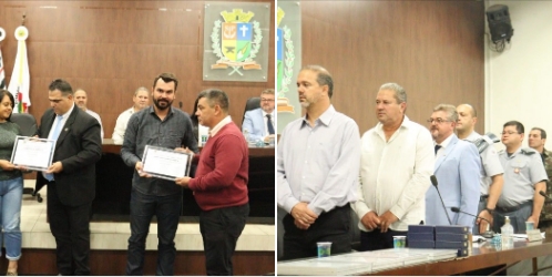 Câmara de Osvaldo Cruz realiza entrega da Medalha Tiradentes aos profissionais destaques da Segurança Pública