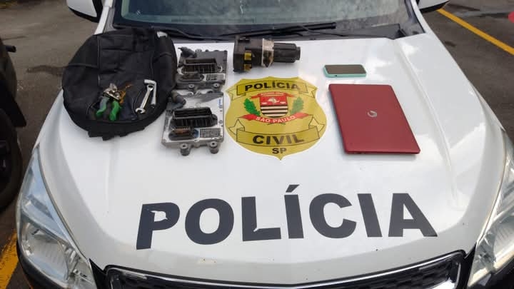 OPERAÇÃO "PANE GERAL": POLÍCIA CIVIL DE TUPI PAULISTA PRENDE MULHER SUSPEITA DE INTEGRAR ASSOCIAÇÃO CRIMINOSA ESPECIALIZADA EM FURTOS DE MÓDULOS ELETRÔNICOS DE CAMINHÕES E ÔNIBUS