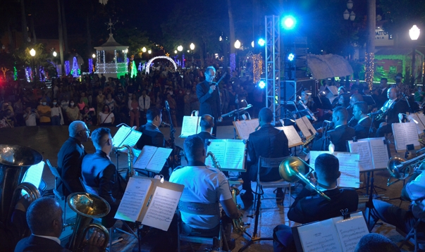 Concerto da Corporação Musical e Banda da Polícia Militar marca o aniversário de 110 anos de Birigui
