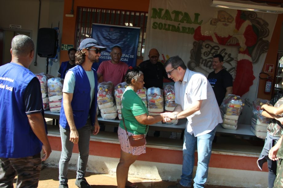 Prefeitura de Três Lagoas inicia entrega das Cestas de Natal para famílias assistidas pela Assistência Social