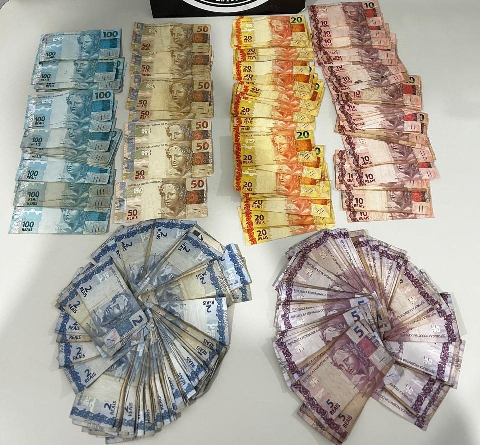 Dinheiro furtado em posto de gasolina de Paranaíba é recuperado pela Polícia Civil em Três Lagoas