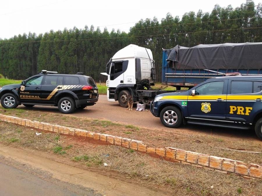 EM AÇÃO CONJUNTA, PRF E PF APREENDEM EM TRÊS LAGOAS/MS 17 KG DE COCAÍNA AVALIADA EM MAIS DE 1 MILHÃO E 200 MIL REAIS