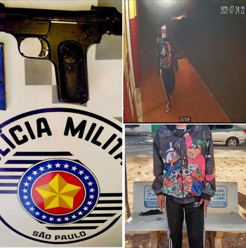 Polícia Militar de Mirandópolis prendeu menor após roubo em sorveteria e foi levado para Fundação Casa