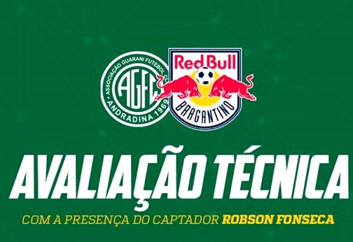 Red Bull Bragantino fará avaliação técnica no sábado (25) no campo do Guarani em Andradina