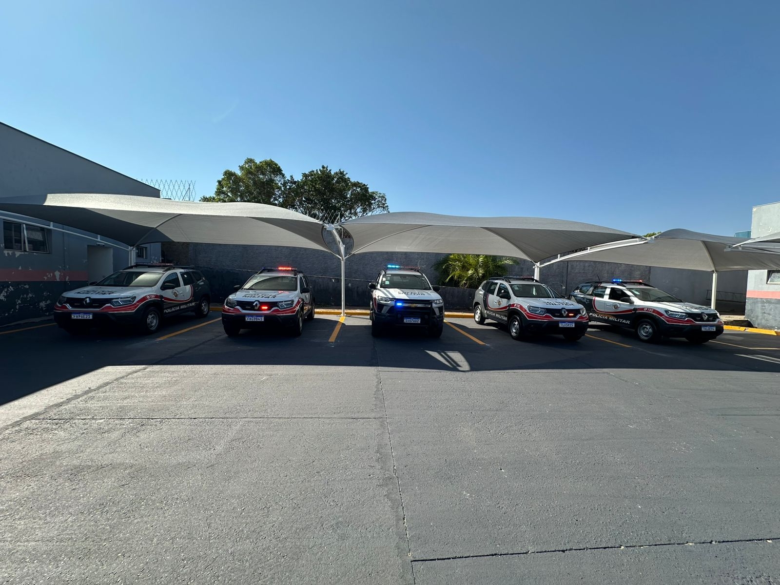 28° BATALHÃO DE ANDRADINA RECEBE REFORÇO DE 05 NOVAS VIATURAS