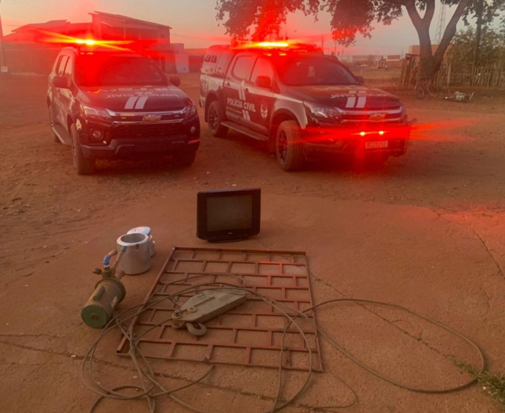 SIG e Deleagro realizam ‘Operação Polícia Civil no Campo’ e esclarecem furto na área rural de Três Lagoas