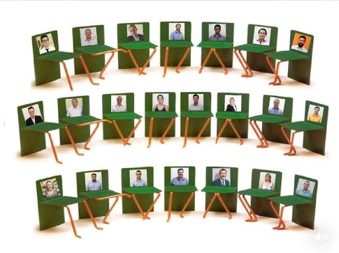 Divulgação do vestibular da APMBB para alunos do Cursinho OBJETIVO de Andradina