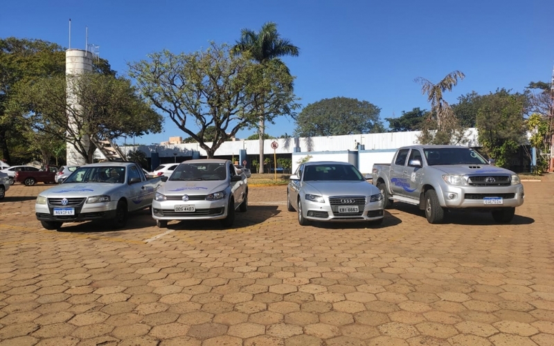 Andradina recebe carros doados pela Receita Federal