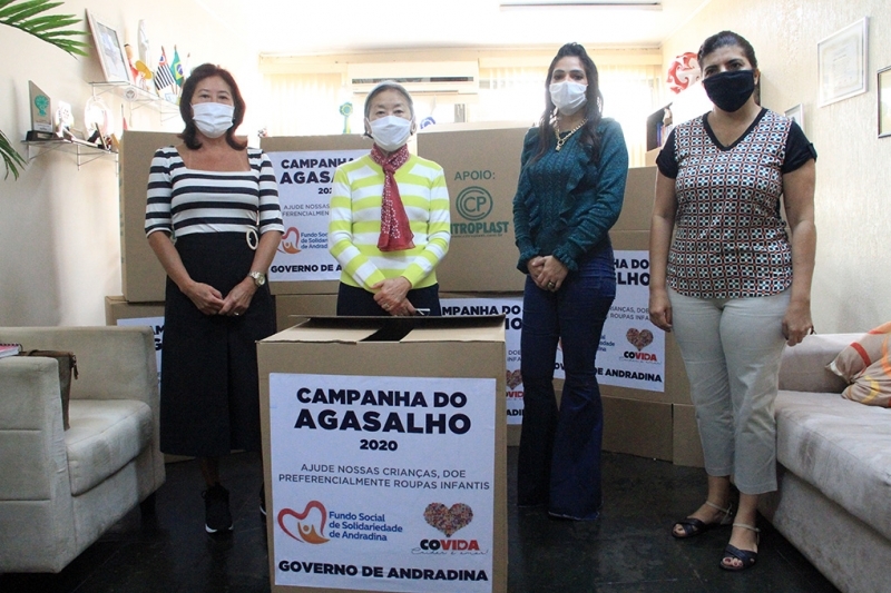 Campanha do Agasalho tem foco em doação de roupas infantis e apoio ao Covida em Andradina
