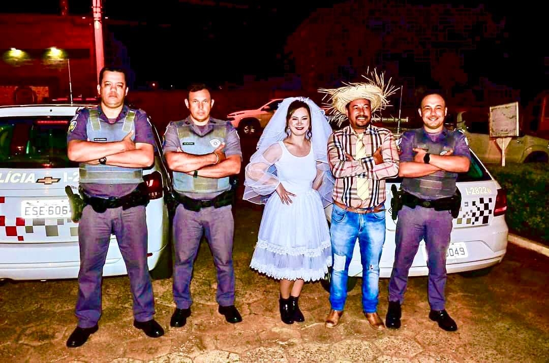 POLÍCIA MILITAR REFORÇA POLICIAMENTO EM FESTA JUNINA DE SUD MENNUCCI