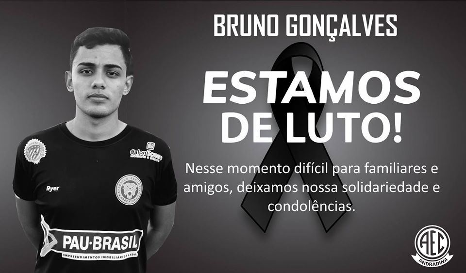 Diretoria do Andradina Esporte Clube lamenta o falecimento de um atleta natural de Sud Mennucci