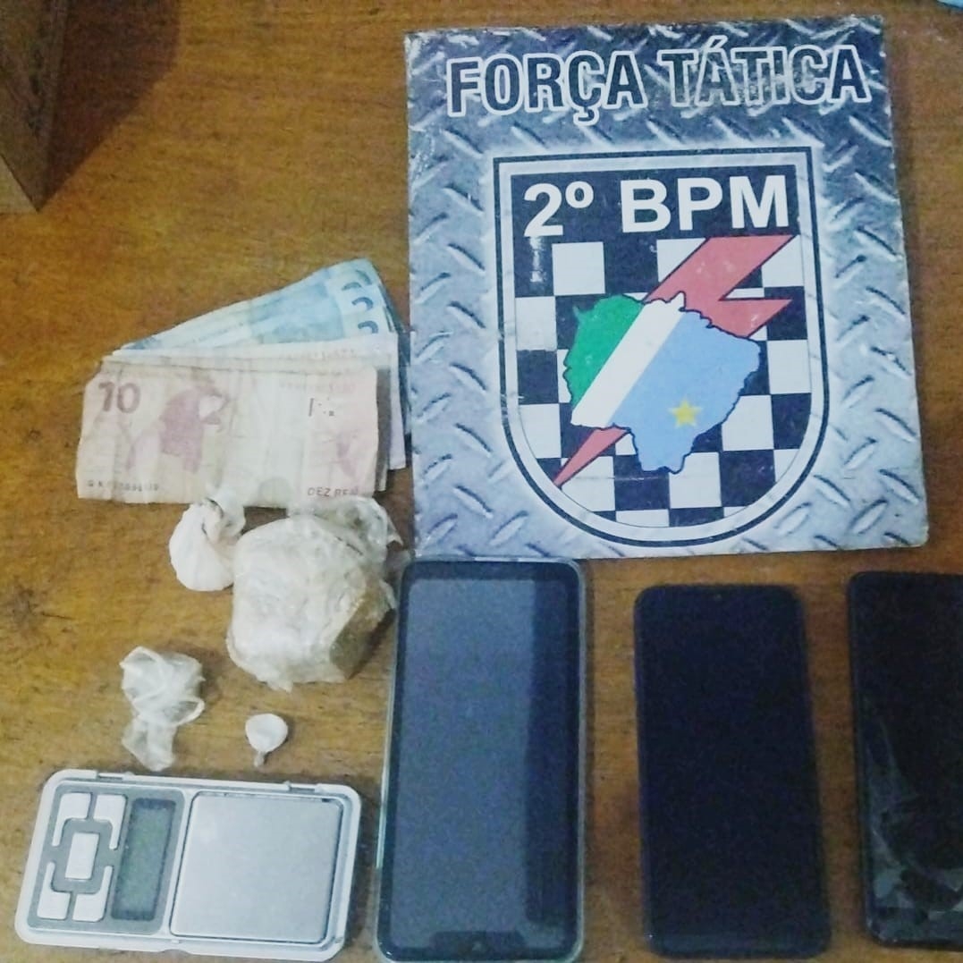 Em Três Lagoas, Força Tática prende autor de tráfico de drogas após denúncias
