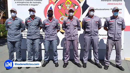 Bombeiros de Ilha Solteira recebem medalhas pelos serviços prestados