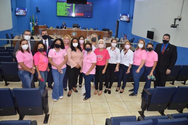 Outubro Rosa é lançada oficialmente durante 46ª sessão ordinária da Câmara de Três Lagoas