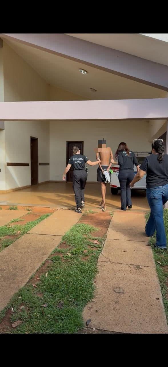 DAM de Três Lagoas em ação prende investigado por crimes sexuais e extorsão