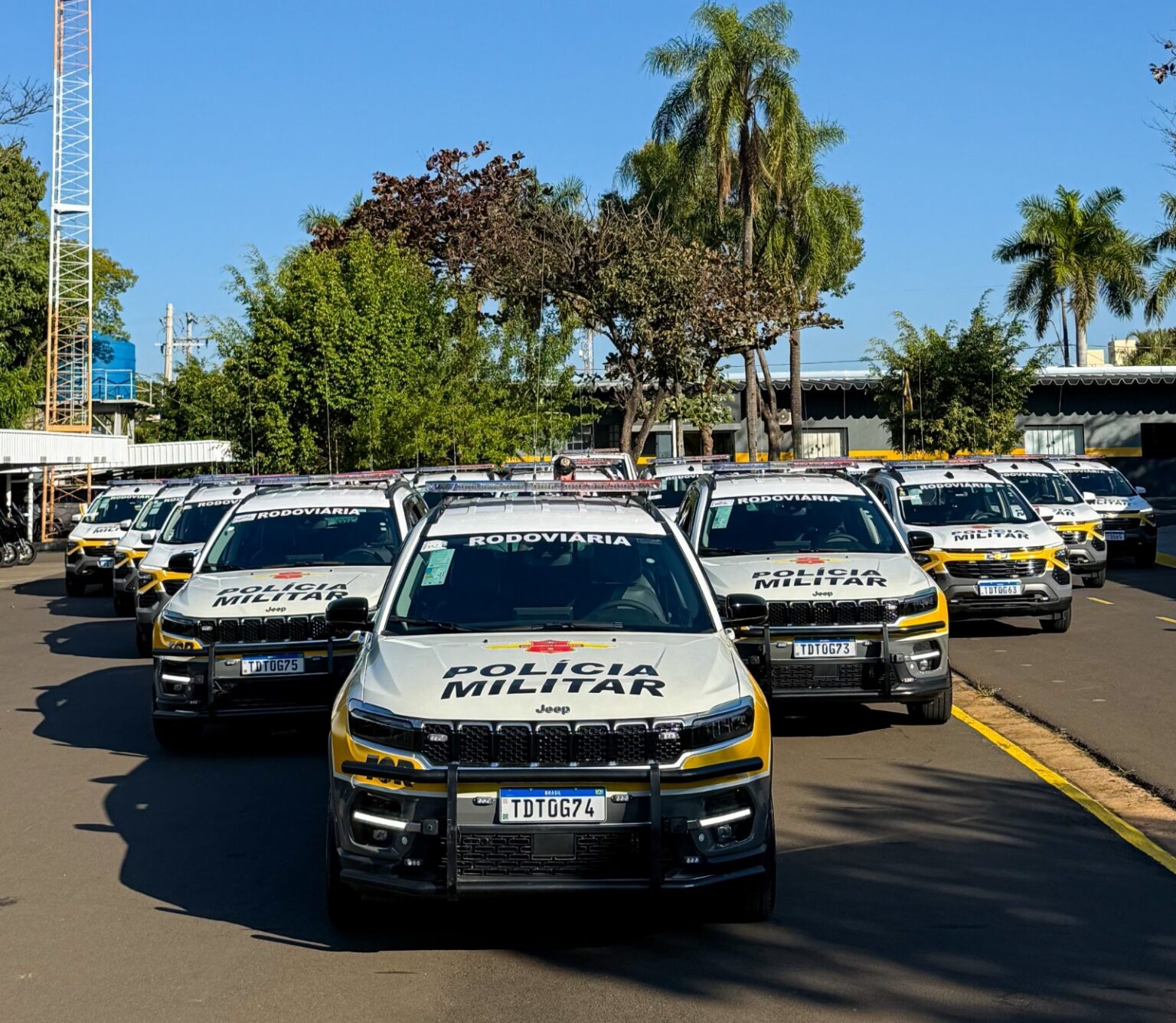 4º Companhia Da Polícia Rodoviária De Araçatuba Recebe Reforço De Novas Viaturas