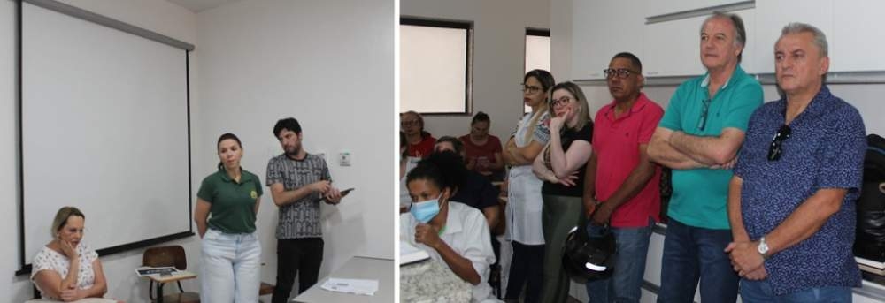Saúde de Andradina faz reunião com funcionários da Santa Casa sobre piso da enfermagem