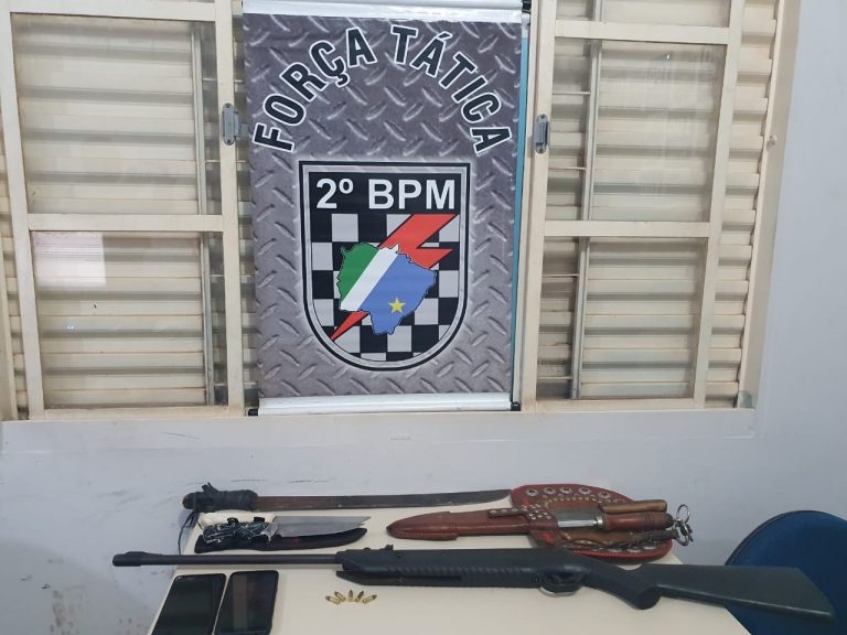 Polícia Militar prendeu 04 homens armados que pretendiam abater gado em Três Lagoas