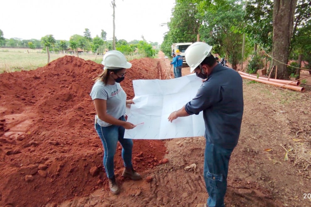 Águas Andradina inicia construção de sistema de esgoto no Distrito de Paranápolis e avança com obras no Distrito de Planalto